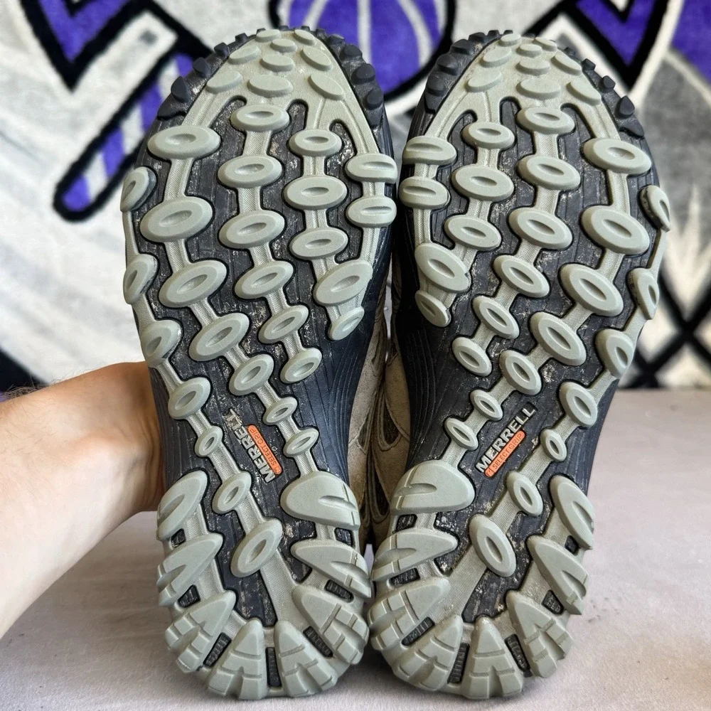 Size 7.5 - Merrell Chameleon 7 Limit Hiking Shoes Men's Dusty Olive J12781